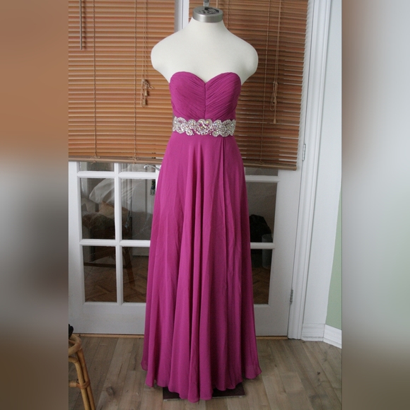 Prom dress Anais Designs magenta - Picture 1 of 5
